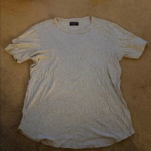 Goodlife Men's Light Gray Scallop Crew